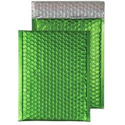 Blake Padded Bubble Mailer, 7 x 9 7/8 Inches, Protective Envelopes, Avocado Green, Peel & Seal (MTGRE250-76) - Pack of 100
