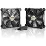 AC Infinity MULTIFAN S7, Quiet Dual 120mm USB Fan, UL-Certified for Receiver DVR Playstation Xbox Computer Cabinet Cooling