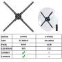 GIWOX Upgrade Holo65SD+ 3D Hologram Fan Display, 25.6Inch Large Size and 960P High Pixel, 960 Led Beads and Audio,Holographic Advertising is Perfect for Trade Show,Store Display GIWOX Upgrade Holo65SD+ 3D Hologram Fan Display, 25.6Inch Large Size and 960P High Pixel, 960 Led Beads and Audio,Holographic Advertising is Perfect for Trade Show,Store Display