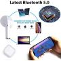 Wireless Earbuds Bluetooth 5.0 Headphones Fast Charging [24H Playing time] Active Noise Cancelling in Ear Ear Buds Touch Control Stereo Compatible with iPhone Airpods Android