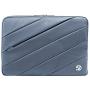 Vangoddy Shock Absorbent Carrying Quilted Sleeve Blue Travel Case for Fujitsu Lifebook 11.3 inch 12.5 inch Laptop Tablets