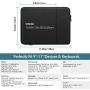 MoKo 11 Inch Tablet Sleeve Bag Carrying Case Fits iPad Pro 11, iPad 8th 7th Generation 10.2, iPad Air 4 10.9, iPad Air 3 10.5, iPad 9.7, Galaxy Tab A 10.1, Tab S6 Lite, S7, Fit Smart Keyboard