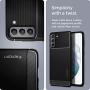 Spigen Rugged Armor Designed for Galaxy S21 Case (2021) - Matte Black