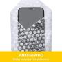 Fuxury Bubble Cushioning Wrap Roll Air Bubble Roll 1 Roll 36 Feet,Perforated Every 12'',Included 10 Fragile Sticker Labels for Packaging Moving Shipping Boxes Supplies