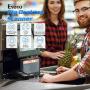 Eyoyo 2D Desktop Barcode Scanner, High Speed Hands-Free USB Wired Inventory Barcode Reader PDF417 on ID Card, Drivers License, Passport 1D QR Barcode Scanning Work for Pos System Supermarket