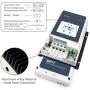 EPEVER 50A MPPT Solar Charge Controller 12V/24V/36V/48V DC Automatically Identifying System Voltage Max.PV 150V Solar Panel Regulator (Tracer 5415 an)