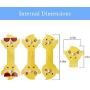 Cassenger 3-Pack Cord Organizer Earbuds Holder for Organizing Cable Headphone Wire, Cute Chick