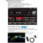 Android 10.0 Single Din Car Stereo 7 Inch Flip Out Capacitive Touch Screen Support Bluetooth WiFi GPS Navigation Mirror Link AM/FM Car Radio OBD USB SD AUX Cam-in with Backup Camera and Microphone