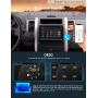Double Din Android 10.0 Car Stereo 7 Inch Car Radio with Screen 2 Din Car GPS Navigation Head Unit Car Video Player in Dash Autoradio Support Bluetooth USB SD AV Out WiFi 4G Screen Mirroring