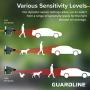 Guardline ¼ Mile Long Range Wireless Driveway Alarm Outdoor Weather Resistant Motion Sensor & Detector- Best DIY Security Alert System- Monitor & Protect Outside Property, Yard, Garage, Gate, Pool