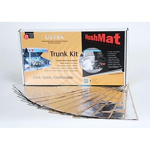 HushMat 10301 Ultra Silver Foil Trunk Kit with Damping Pad - 10 Piece