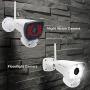 CasaCam VS2104 8-CH Wireless NVR with 10.1'' LCD & 4x1296p (3MP) FHD Cameras, AC Powered, 1TB HDD Installed