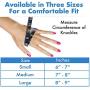 Pivit Arthritis Gloves | Compression Glove for Rheumatoid, Osteoarthritis | Heat Hand Gloves for Computer Typing, Arthritic Joint Pain Relief, Carpal Tunnel | Men, Women | Open Finger Thumb (Medium)