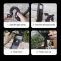Waterproof Bike Phone Mount, Adjustable Motorcycle Phone Mount Phone Bag for iPhone 11 Pro Max 11/SE/XR/XS Max/8/7 Plus, Galaxy S20/ S10 Note 10 and More