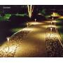 ALIDE MR16 Led Bulbs 5W Replace 20W 35W Halogen Equivalent,2700K Soft Warm White,12V Low Voltage MR16 GU5.3 Bulb Spotlights for Outdoor Landscape Flood Track Lighting,Not Dimmable,450lm,38 Deg,6 Pack