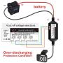 15ft Micro USB & Mini USB Dash Cam & Type-C Hardwire Kit w. Mini(ACS)/LP Mini(ACN)/ATO(ATC or ACU)/Micro2(ACZ) Fuse, Micro to Mini/USB-C Port Adapters & Battery Drain Protection (Mini)