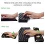 Ergonomic Keyboard Wrist Rest Mouse Pad with Wrist Support Set,iKammo Memory Foam Non Slip Gel Wrist Rest Mouse Pad for Gaming,Working,Office & Home(Set-3)