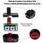 4-Pack 3.6Ah 19.2V C3 Battery Replacement for Craftsman 19.2 Volt DieHard Batteries Ni-Mh C3 315.115410 130279005 315.11485 1323903 130235021