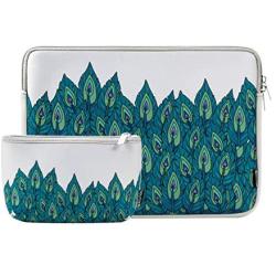 Laptop Sleeve 13 Inch Neoprene Laptop Sleeve Bag 13 Inch Air Laptop Sleeve 13 Inch Pro Laptop Protective Neoprene Sleeve Electronics Accessories Organzier Bag Carry Case Pouch (Leaves Grey)
