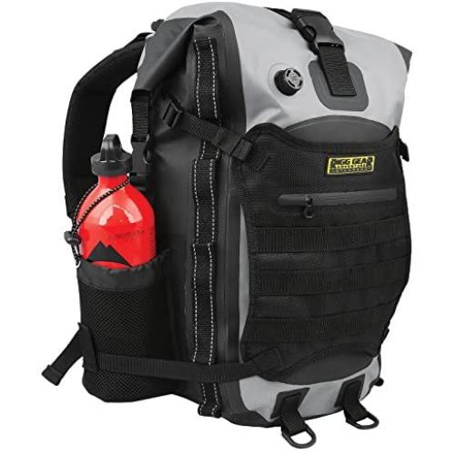 Nelson-Rigg SE-3020 Rigg Gear Hurricane 20L Waterproof Backpack/Tail Pack ,1 Pack, black & grey