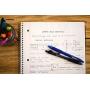 Zebra Pen Z-Grip Retractable Ballpoint Pen, Medium Point, 1.0mm, Black Ink, 7 Pack