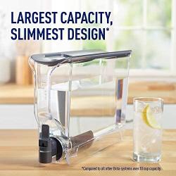 Brita Stream UltraMax Water Filter Dispenser, Dark Blue, Extra Large 25 Cup, 1 Count