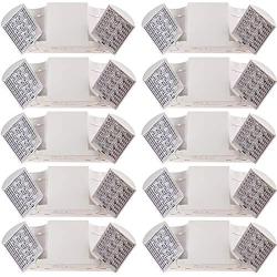 LED Hardwire Emergency Light with Adjustable Heads, Backup Battery (10 Pack)