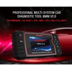 iCarsoft Obd2 Scanner, Code Reader Car Diagnostic Tool BMM V2.0 for BMW/Mini, with Oil Service Reset, EPB, BMS, DPF, SAS, ETC, OBD II, Updated Version of i910-II