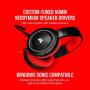 Corsair HS35 - Stereo Gaming Headset - Discord Certified - Memory Foam Earcups - Works with PC, Xbox Series X, Xbox Series S, Xbox One, PS5, PS4, Nintendo Switch and Mobile – Red