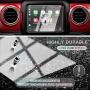 CDEFG for 2018 2019 2020 2021 Wrangler JL/ 2020 Gladiator JT Center Control Touchscreen Navigation Touch Screen Protector, HD Clear Tempered Glass 9H Scratch Resistance (8.4IN)
