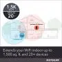 NETGEAR WiFi 6 Mesh Range Extender (EAX20) - Add up to 1,500 sq. ft. and 20+ devices with AX1800 Dual-Band Wireless Signal Booster & Repeater (up to 1.8Gbps speed), plus Smart Roaming NETGEAR WiFi 6 Mesh Range Extender (EAX20) - Add up to 1,500 sq. ft. and 20+ devices with AX1800 Dual-Band Wireless Signal Booster & Repeater (up to 1.8Gbps speed), plus Smart Roaming