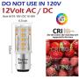 Bayshe 3W 12V BA15S S8 SC Bayonet Single Contact Base 1156 1141 LED Light Bulb 2700K Warm White,Low Voltage AC/DC 12volt Landscape Path Deck RV Camper Marine Boat Trailer Lighting-Pack of 5