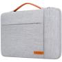 Lacdo 360° Protective 11 Inch Chromebook Case Handle Laptop Sleeve for 11.6 inch Samsung HP Stream/Acer Chromebook R 11 / ASUS C202 / MacBook Air 11.6 inch, Surface Pro X 7 6, C330 2-in-1 Bag, Gray