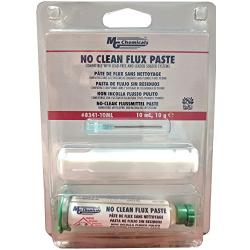 MG Chemicals - 8341-10ML 8341 No Clean Flux Paste, 10 milliliters Pneumatic Dispenser (Complete with Plunger & Dispensing Tip)
