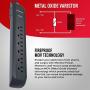 Monster Power Strip Surge Protector - Heavy Duty Protection for 6 Plug-ins - Ideal for Computers, Home Theatre, Home Appliance and Office Equipment