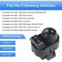 WMPHE Compatible with Power Mirror Switch 2007-2014 Chevrolet Silverado GMC Sierra 1500 2500 HD 3500 HD Mirror Switch,Replace # 22883768 25778970