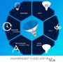 Dysmio Lighting 100 Watt BR38 Incandescent Flood Light Bulb Blue Light, 4 Pack