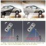 Car blind spot mirror 2PCS, rectangular frameless convex high-definition glass rearview mirror, 360°rotation adjustment, suitable for all cars, off-road vehicles, SUVs and trucks