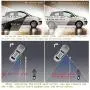 Car blind spot mirror 2PCS, long frameless high-definition glass convex rearview mirror, 360°rotation adjustment, suitable for all cars, off-road vehicles, trucks and trucks