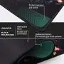 JIALONG Gaming Mouse Pad Exteneded Desk Mouse Mat Large Size 35.4 X 15.7X 0.12inches Comfortable XXL Mousepad for Gaming and Office JIALONG Gaming Mouse Pad Exteneded Desk Mouse Mat Large Size 35.4 X 15.7X 0.12inches Comfortable XXL Mousepad for Gaming and Office