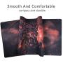 Timor Professional Gaming Mouse Pad, Custom Design Stitched Edges Waterproof Non-Slip Rubber Base Mousepad Great for Laptop, Computer & PC, 11.8x9.8inches，3mm， Black (90X40 CharizardA23)
