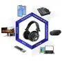 50MM Drivers Over Ear Headphones MAONO AU-MH601S Studio Stereo Monitor Closed Back Headphones for Music, DJ, Podcast (Sliver)