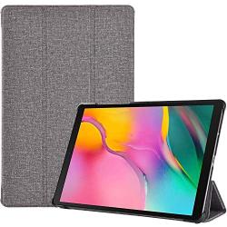 ProCase Galaxy Tab A 8.0 2019 Case T290 T295, Slim Light Cover Trifold Stand Hard Shell Folio Case for 8.0 inch Galaxy Tab A 2019 Without S Pen Model SM-T290 (Wi-Fi) SM-T295 (LTE) –Lightgrey