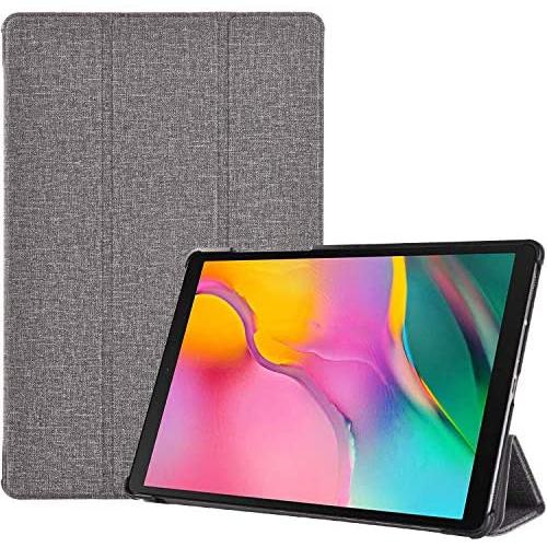 ProCase Galaxy Tab A 8.0 2019 Case T290 T295, Slim Light Cover Trifold Stand Hard Shell Folio Case for 8.0 inch Galaxy Tab A 2019 Without S Pen Model SM-T290 (Wi-Fi) SM-T295 (LTE) –Lightgrey