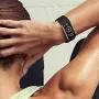 Pack 3 Silicone Bands for Fitbit Charge 4 / Fitbit Charge 3 / Charge 3 SE Replacement Wristbands for Women Men Small Large(Without Tracker) (Small: for 5.5''-7.1'' Wrists, Black+Navy Blue+Slate Grey)
