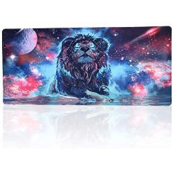 Timor Professional Gaming Mouse Pad, Custom Design Stitched Edges Waterproof Non-Slip Rubber Base Mousepad Great for Laptop, Computer & PC (90x40 shiziA10)