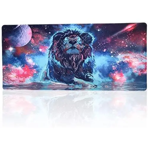 Timor Professional Gaming Mouse Pad, Custom Design Stitched Edges Waterproof Non-Slip Rubber Base Mousepad Great for Laptop, Computer & PC (90x40 shiziA10)