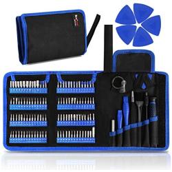 Kaisi 126 in 1 Precision Screwdriver Set with 111 Bits Magnetic Driver Kit Professional Electronics Repair Tool Kit for Repair Computer, PC, MacBook, Laptop, Tablet, iPhone, Xbox, Game Console