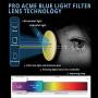 Maxjuli Blue Light Blocking Glasses,Computer Reading/Gaming/TV/Phones Glasses for Women Men(Blue Gradient Green)