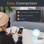 RunLessWire Click for Philips Hue Wireless Dimmer Light Switch, Smart Switch with Battery-Free Installation (Switch, Gray)